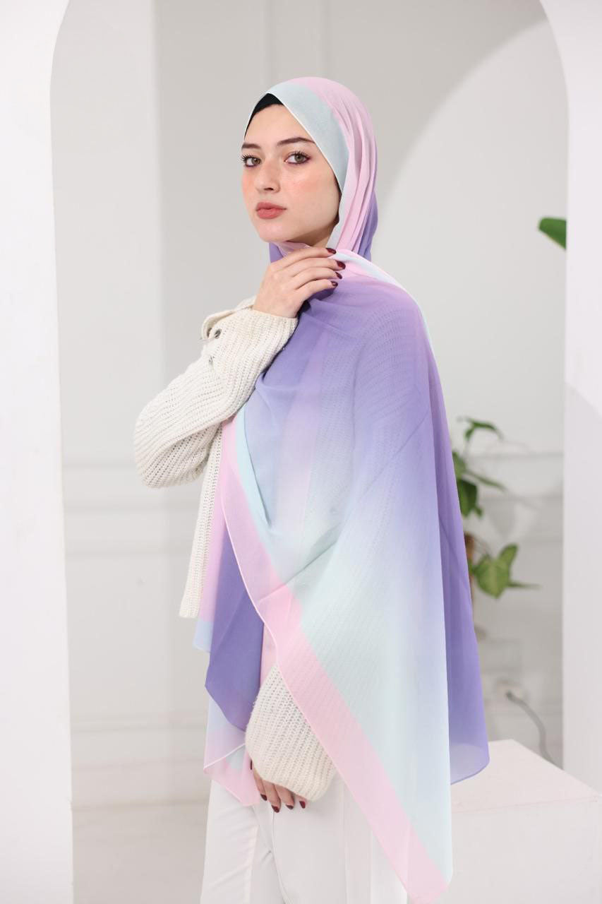 Chiffon Digradih Scarves