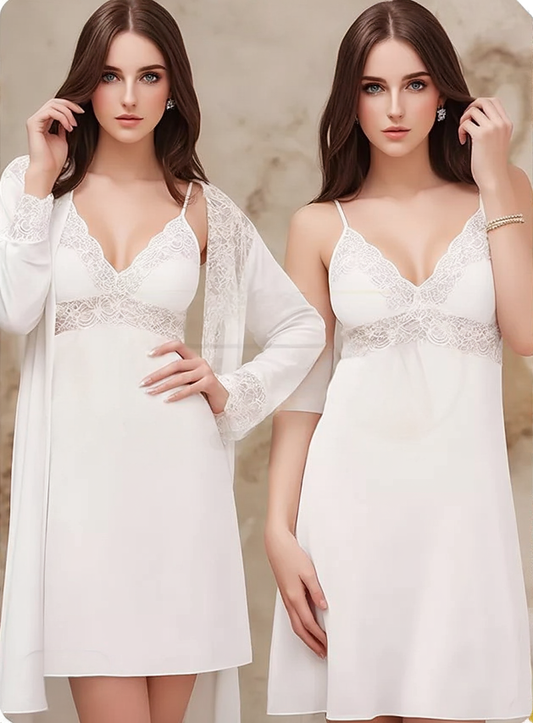 Elegant Serenity Nightgown Set