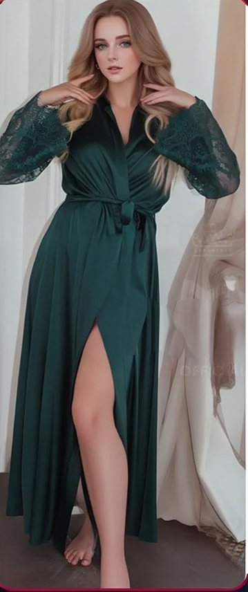 Elegance Lace Robe
